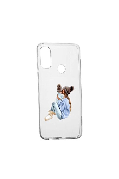 bestcase Husa Girl Mom, pentru Huawei P Smart (2020), rezistenta la uzura, an...