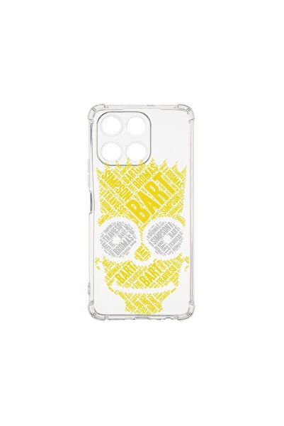 bestcase Калъф за Honor 200 Smart, Удароустойчив 1.5ММ, Калиграфия Барт Симпс...