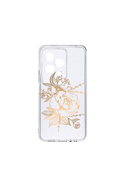 bestcase ¬Æ Husa Clear Silicon 2MM, Compatibila Cu Honor 200 Lite, Golden Ros...