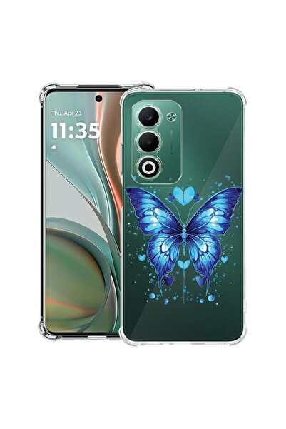 bestcase Αντικραδασμική Θήκη για OPPO A5 5G με Σχέδιο Μπλε Πεταλούδας, 205205...
