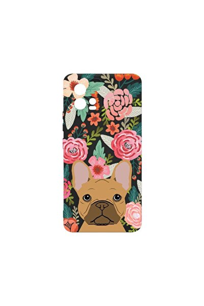 bestcase Тънък силиконов калъф 0.8ММ, съвместим с Motorola Moto G72, Куче и ц...
