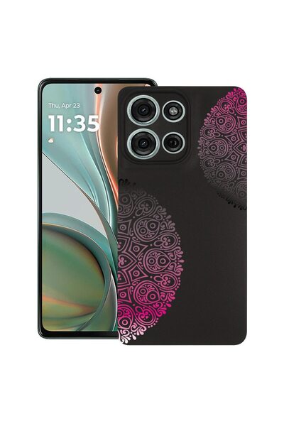 bestcase ¬Æ Husa pentru Motorola Moto G Play (2025) cu Design Lace, TPU Mat U...