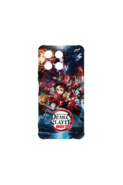 bestcase ¬Æ Husa pentru Honor 200 Smart, Anti Shock 1.5MM, Demon Slayer, Rezi...