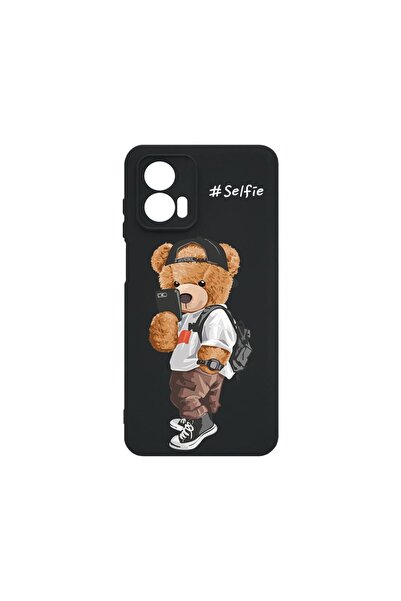 bestcase Тънък силиконов калъф 0.8ММ, съвместим с Motorola Moto G85, Selfie T...