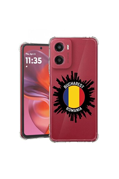 bestcase ¬Æ Husa compatibila Motorola Moto E15, Anti Shock 1.5MM, Bucharest R...