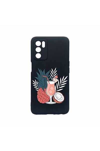 bestcase Husa Silicon, Compatibila cu Oppo A54s, Summer Coktail, Rezistenta l...