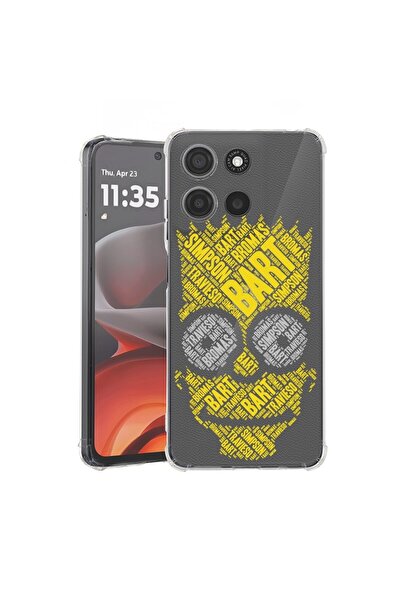 bestcase ¬Æ Husa pentru Motorola Moto G15, Anti Shock 1.5MM, Calligraphy Bart...