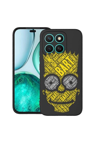 bestcase Husă pentru Honor X8C, Calligraphy Bart Simpson, Silicon subțire de ...