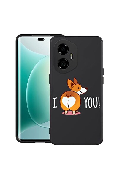 bestcase ¬Æ Husa pentru Honor 300 cu Design Sweet doggy Emoji, TPU Mat Ultra ...