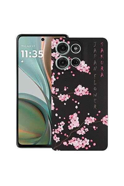 bestcase Θήκη για Motorola Moto G Play (2025) με σχέδιο άνθους κερασιάς, TPU ...