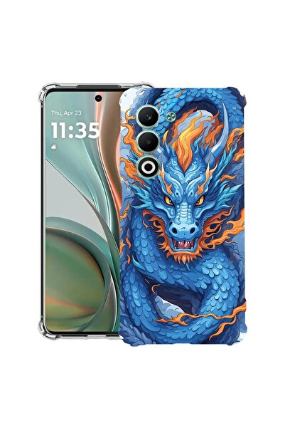 bestcase Противоударен калъф за OPPO A5 5G с дизайн на син дракон, 2052056 AS...