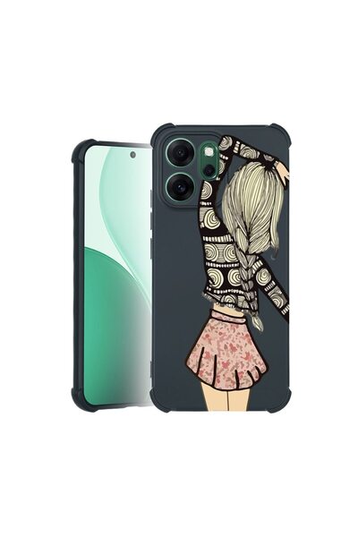bestcase ¬Æ Husa TPU Pro Shock Compatibila cu OPPO Reno14 F / Reno14 FS, cu D...
