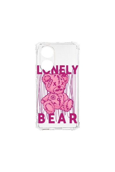 bestcase Husa Anti Shock 1.5MM, compatibilă cu OPPO A38, Teddy Bear Lonely, T...