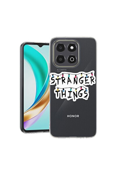 bestcase Διαφανής Λεπτή Θήκη Σιλικόνης Συμβατή με Honor X6c, Stranger Things,...