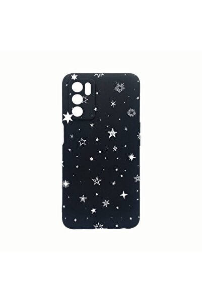 bestcase Husa Silicon, Compatibila Cu Oppo A16s, Stars, Rezistenta la uzura, ...