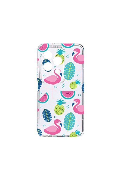bestcase Διαφανής Θήκη Σιλικόνης 2MM, Συμβατή με Honor 200 Lite, Φλαμίνγκο, Α...