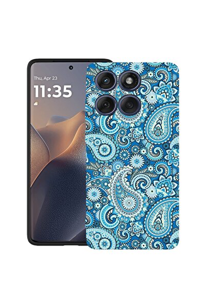 bestcase Θήκη για Poco X6 5G με μπλε απλό σχέδιο, TPU Ματ Εξαιρετικά Λεπτή, 2...