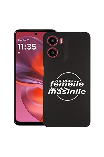 bestcase ¬Æ Husa pentru Motorola Moto G05, Ne Plac Femeile, Slim Silicon 0.8M...