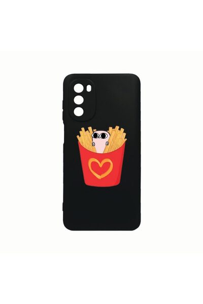 bestcase Husa Silicon, Compatibila Cu Motorola Moto G82 / Moto G52, I Love Ch...