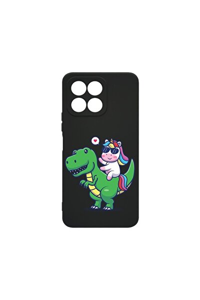 bestcase Husa BestCase¬Æ SLIM SIlicon 0.8MM, Compatibila Cu Honor X6, Dino Ri...