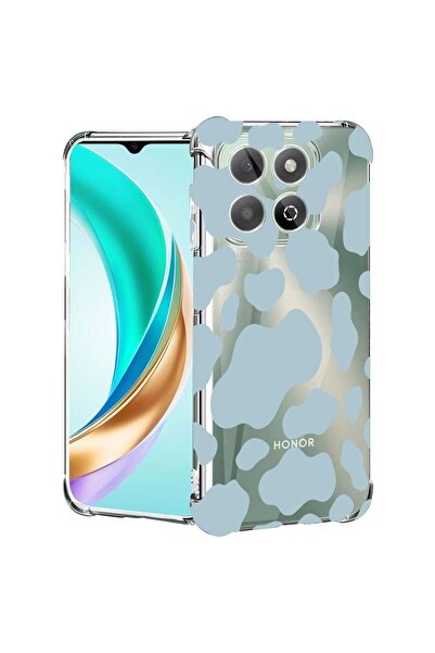 bestcase Husă pentru Honor X7c / 200 Smart cu Design Blue Cow, Antișoc, Colțu...