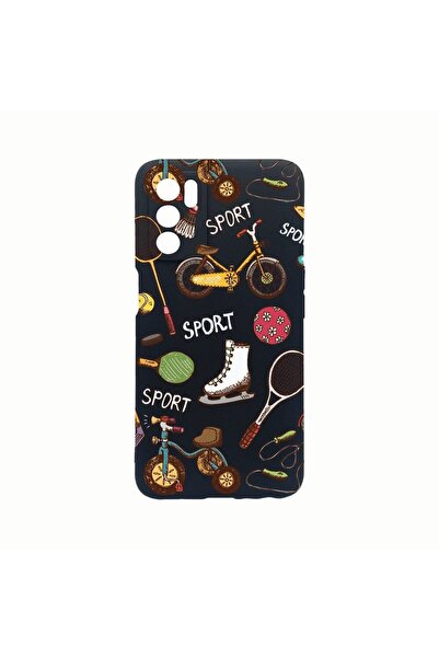 bestcase Husa Silicon, Compatibila cu Oppo A16s, Summer Sports, Rezistenta la...