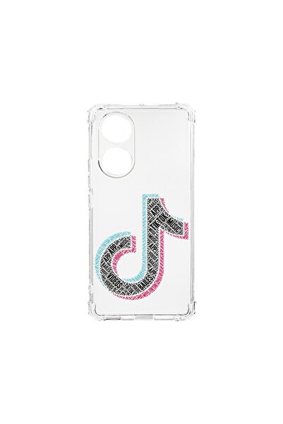 bestcase ¬Æ Husa Anti Shock 1.5MM, compatibila cu OPPO A38, Calligraphy TikTo...