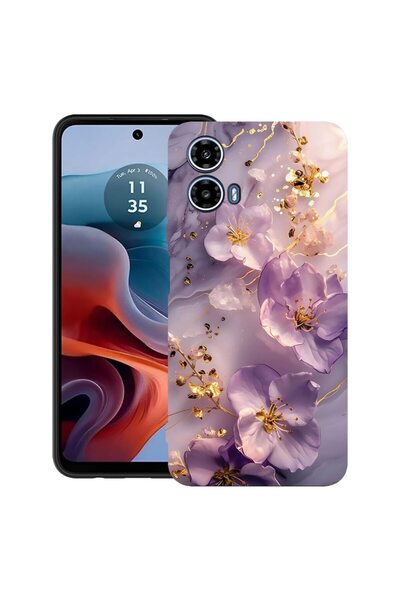 bestcase Ултра тънък TPU калъф, съвместим с Motorola Moto G24 / G24 Power / M...