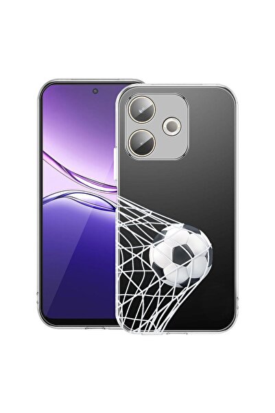 bestcase ¬Æ Husa Clear Silicon pentru OPPO A5 Pro 5G, Football - Goooaaall, 2...