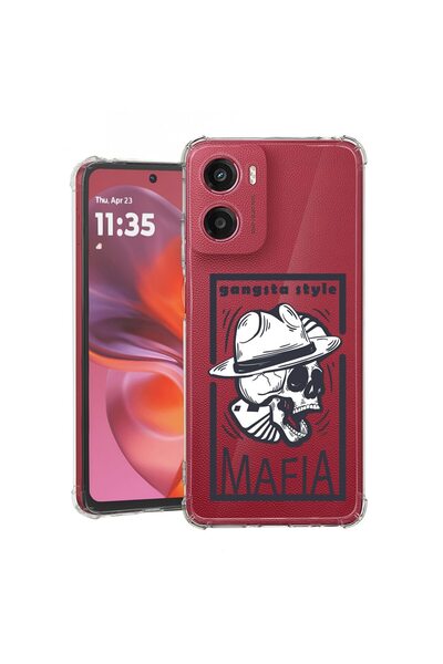 bestcase Συμβατή θήκη για Motorola Moto E15, Αντικραδασμική 1.5MM, Gangsta Li...
