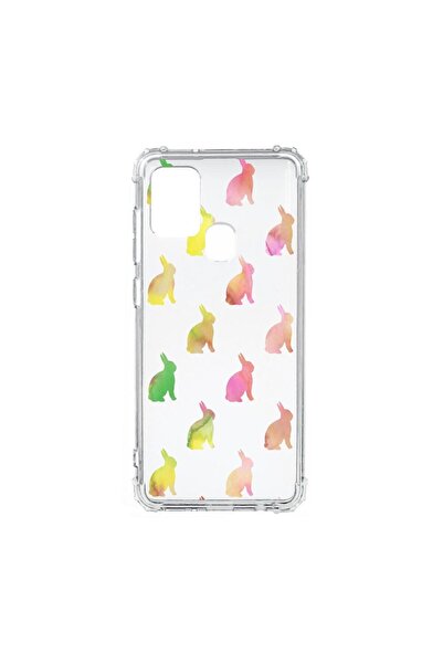 bestcase Husă Antișoc din Silicon Compatibilă cu Motorola Moto G60s, Iepuri C...