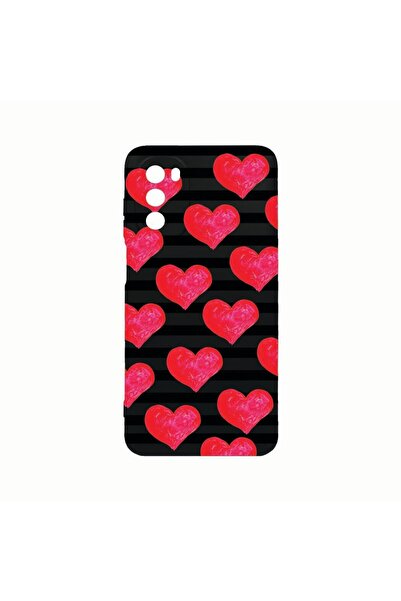 bestcase Husa Silicon, Compatibila Cu Motorola Moto G82 / Moto G52, hearts, R...