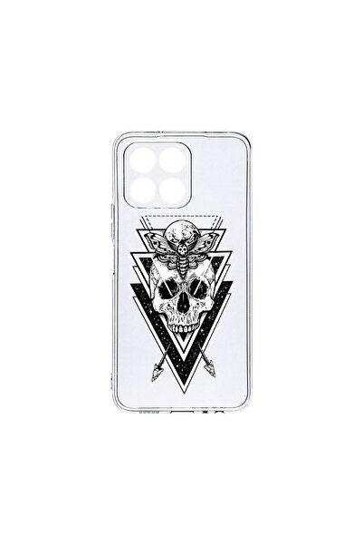 bestcase Husa BestCase¬Æ Clear Silicon, Compatibila Cu Honor X8B, Skull, Anti...