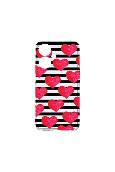 bestcase Husa BestCase¬Æ Clear Silicon, Compatibila Cu Honor X7b, hearts, Ant...