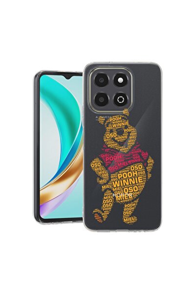 bestcase Калъф за Honor X6b, BestCase™ Прозрачен силиконов 2ММ, Калиграфия Пу...