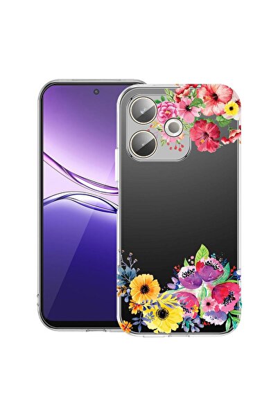 bestcase Διαφανής Θήκη Σιλικόνης για OPPO A5 Pro 5G, Λουλούδια, 2042415 T 56