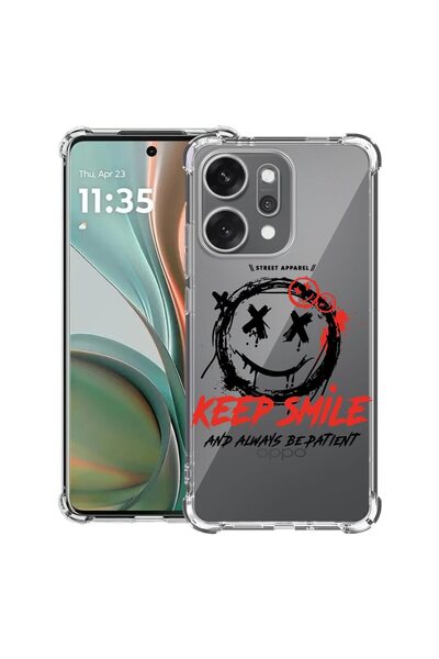 bestcase ¬Æ Husa Anti Shock pentru OPPO Reno14 5G cu Design Keep Smile, 20520...