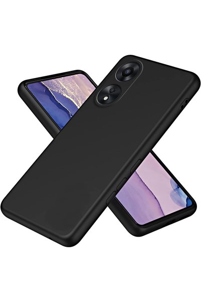 bestcase Husa pentru Oppo A78 silicone case negru