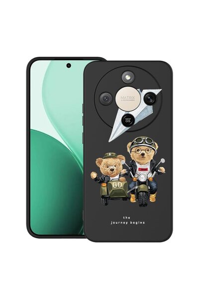 bestcase ¬Æ Husa TPU Ultra Slim Compatibila cu Honor Magic8 Lite, Teddy On Th...