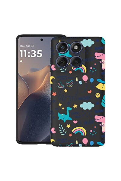 bestcase ¬Æ Husa TPU Ultra Slim Compatibil cu Motorola Moto G86 Power, cu Des...