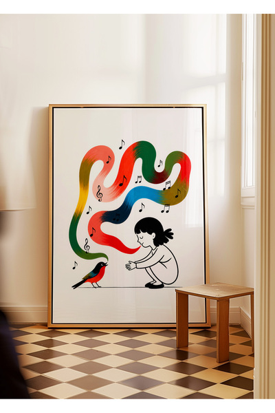 ARTHOUSECOLLECTIVE Çocuk Odası Koleksiyonu - Çerçevesiz Poster