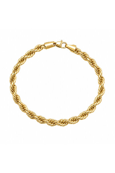 Selay Accessory سوار سلسلة ذهبية / سوار فولاذي لا يصدأ