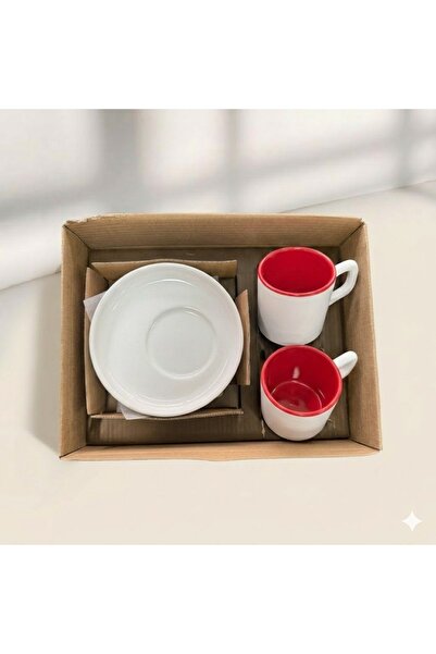 konak alışveriş Fenomen Colorful 2-Piece Coffee Cup