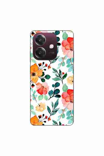 OEM Husa compatibila cu Oppo A60 5G Silicon Gel Tpu Model Painted Flowers