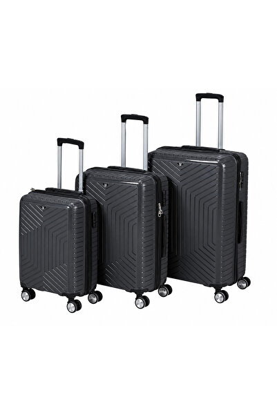 travelp SDR 3'lü Set Polipropilen Süper Esnek Kırılmaz Sessiz Silikon Tekerle...