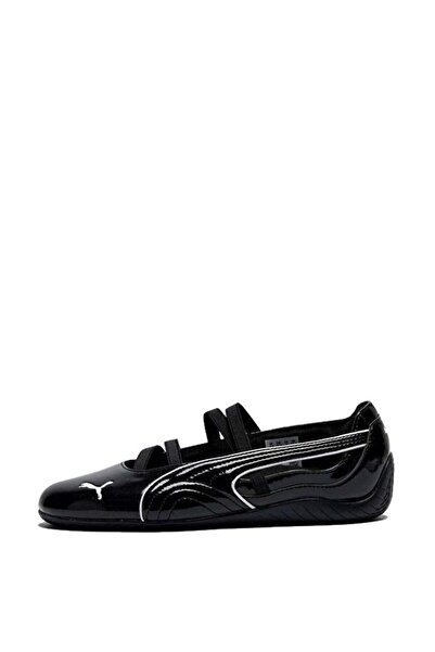 Puma Golf Puma Speedcat Ballet Flats for Women | Glossy Black | Comfort Shoes