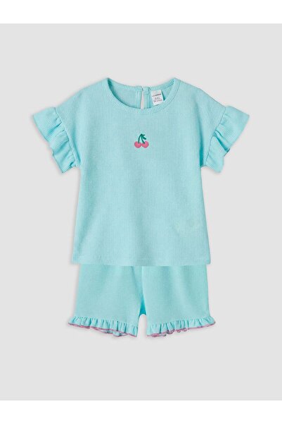 LC Waikiki Lcw Kids Embroidered Girls' Set