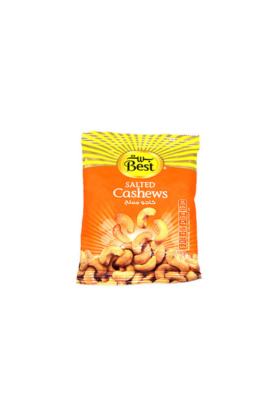 Best Roasted Salted Crunchy Cashews Pouch 50g