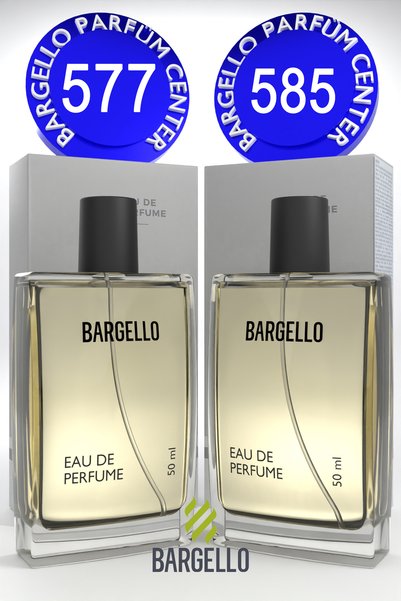 Bargello 577 Erkek Parfüm Oriental 50 ML EDP + 585 Erkek Parfüm Floral 50 ML EDP