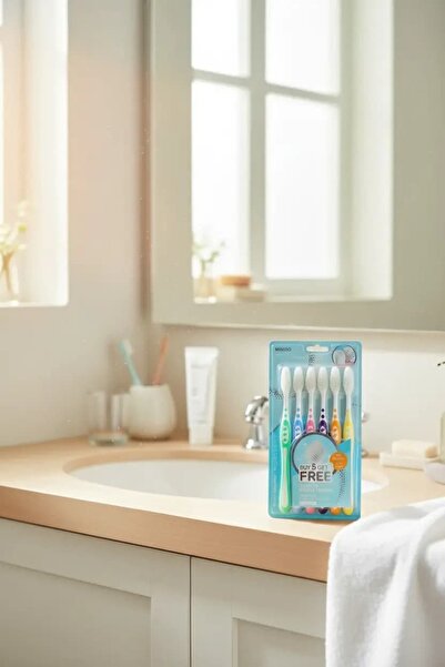 Miniso Derin Temizlik Serisi Diş Fırçası Seti – 5+1 Bonus Avantajlı Paket Ail...